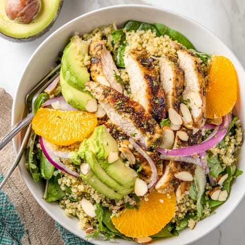 Citrus Herb Chicken Salad Bowl