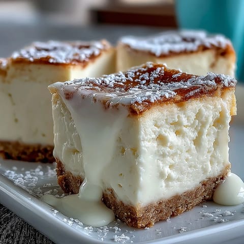 Limoncello Cheesecake Bars