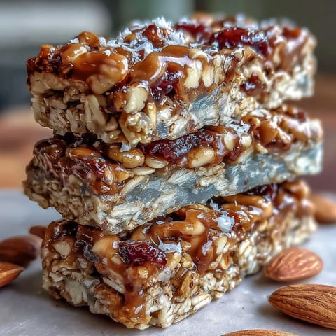 No-Bake Granola Energy Bars