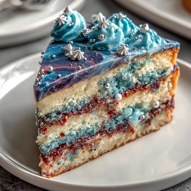 Galaxy Graduation Cake with Edible Stars: Celebrate in style with this cosmic cake featuring vibrant galaxy swirls and edible gold star sprinkles.