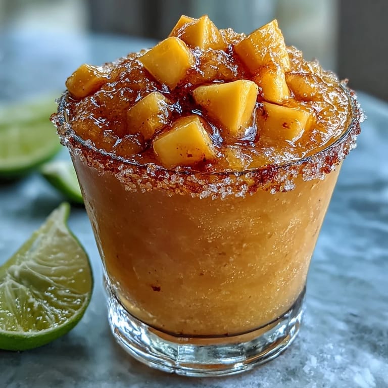 Close-up of a festive Cinco de Mayo Mangonada, perfect for sharing.