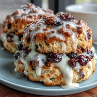 Freshly baked blueberry lemon sourdough scones with golden tops and juicy berries, perfect for a cozy breakfast or brunch treat.  