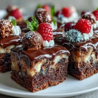 Festive grad party dessert board with mini brownies, lemon bars, and colorful cake slices arranged for celebration.